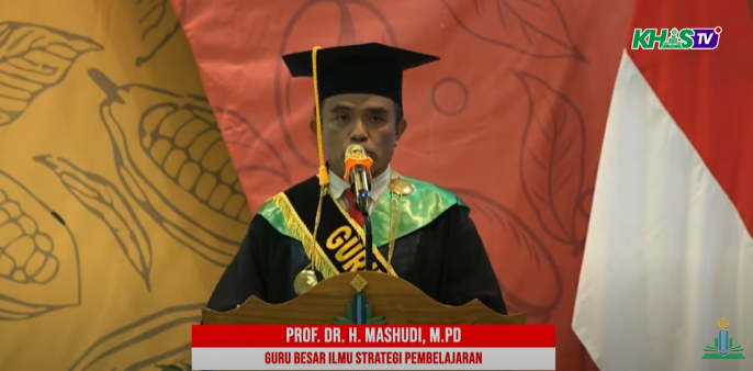 Prof. Dr. H. Mashudi, M.Pd. Resmi Dikukuhkan Sebagai Guru Besar Bidang ...